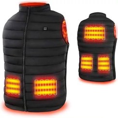 تصویر پافر گرمایشی المنت دار سایز S کارکرد با پاوربانک اورجینال امازون المان 