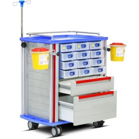 تصویر ترالی دارو ABS مدل KHD D01 