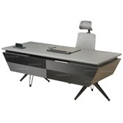 تصویر میز مدیریتی ذوزنقه ای کد 501 