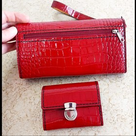 تصویر کیف پول چرم طبیعی 