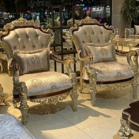 تصویر مبل سلطنتی گلایور ۷ نفره 