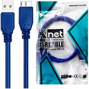 تصویر کابل تبدیل USB به هارد اکسترنال کی نت(KNET) طول 60 سانتی متر 