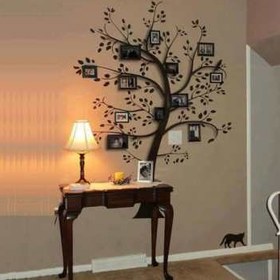 تصویر استیکر دیواری طرح درخت خاطره ها کد ۱۳۰۸۸ 