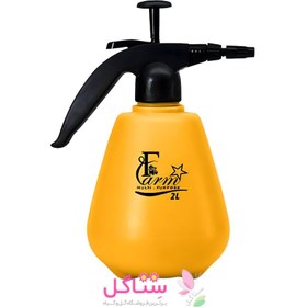 تصویر آب پاش و سمپاش معمولی حجم 2 لیتریWater sprinkler and regular sprayer with a volume of 2 liters 