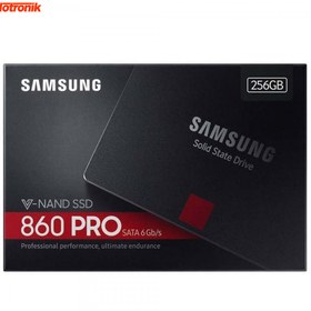 تصویر حافظه SSD اینترنال سامسونگ مدل MZ-76P256BW ظرفیت 256 گیگابایت ا Samsung 860 PRO Internal SSD Drive 256gb Samsung 860 PRO Internal SSD Drive 256gb