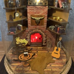 تصویر ماکت کتابخانه 