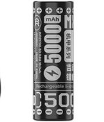 تصویر باطری شارژی 5000 میلی آمپر مناسب برای پاور بانک mxd-01 