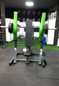 تصویر پرس سینه نشسته وزنه آزاد DHZ 