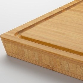 تصویر تخته کار آشپزخانه ایکیا مدل APTITLIG سایز ۲۴×۱۵ سانتی‌متر بامبو 