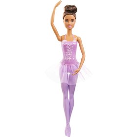 تصویر عروسک باربی کودک مدل Barbie – Ballerina – Purple 
