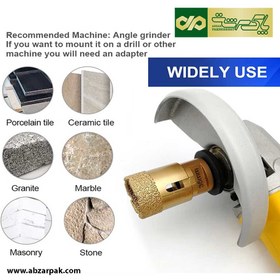 تصویر گردبر سنگ و سرامیک پرسلان 75 میلیمتر مخصوص مینی فرز کاتکس CUTTEX TOOLS 