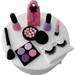 تصویر مجموعه تاپر فوندانتی لوازم آرایشی 9 عددی - گوگولی ها 