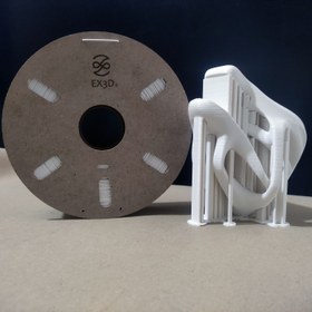 تصویر فیلامنت abs سفید EX3D 