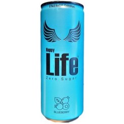 تصویر نوشیدنی انرژی زا رژیمی بلوبری لایف حجم ۲۵۰ میلی لیتر 