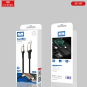 تصویر کابل میکرو یو اس بی فست شارژ Earldom EC-107M 2.4A 1m Earldom EC-107M 2.4A 1m MicroUSB Cable