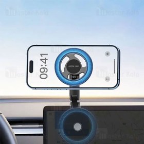 تصویر هولدر و پایه نگهدارنده مگنتی گرین لاین Green Lion Foldable Magnetic Car Mount GNFLMAGCMT 