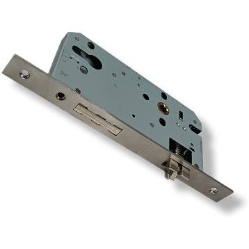 Nickle Plated Two Drawer Gang Lock