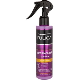 تصویر سرم براق کننده و باز کننده گره مو فولیکا 200 میل Fulica Detangling Hair Serum 200Ml