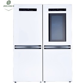 تصویر یخچال و فریزر دوقلو سیلوان مدل RN 6004 Silvan twin fridge freezer model RN 6004