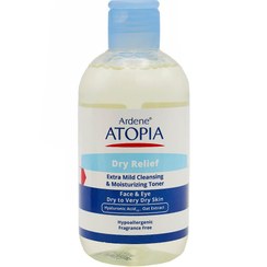 تصویر آردن اتوپیا تونیک پاک کننده و مرطوب کننده بسیار ملایم Ardene Atopia Extra Mild Cleansing & Moisturizing Toner