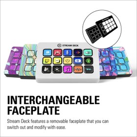 تصویر استریم دک الگاتو Elgato Stream Deck MK2 White Elgato Stream Deck MK2 White