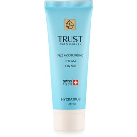 تصویر کرم آبرسان تراست مناسب پوست  چرب ا Trust Pro misturising cream oily skin Trust Pro misturising cream oily skin
