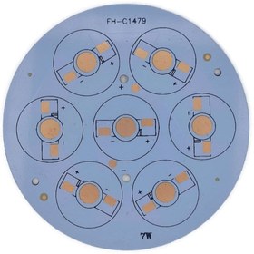 تصویر PCB گرد 7W بزرگ 
