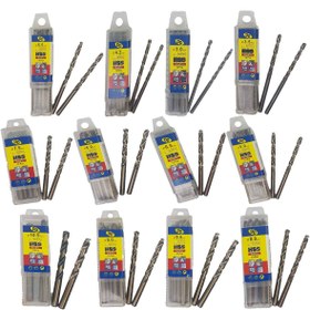 تصویر مته آهن و چوب 5 درصد Hss کبالت DD سایز 8.5 میلیمتر 