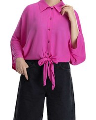 تصویر شومیز زنانه سرخابی سرژه Serge کد 207381 