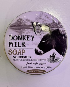 تصویر صابون شیر الاغ ۱۰۰ گرمی yc اصل Donkey milk soap