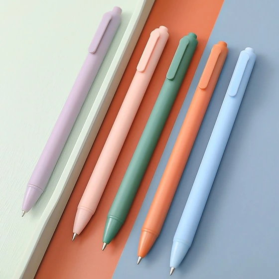 خرید و قیمت خودکار 0.5 میلی متری مدل Macaron solid color بسته 5 عددی | ترب