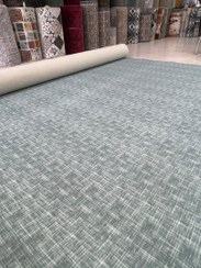 تصویر موکت پرزبلند طرحدار چاپی 