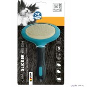 تصویر برس سوزنی سگ و گربه ام-پتز M-Pets Oval Slicker Brush