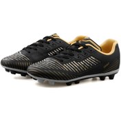 تصویر کفش فوتبال استوک دار مردانه مشکی جامپ | J27048 اورجینال 