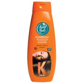 تصویر نرم کننده مو کراتین فرش فیل Fresh Feel Keratin Coditioner