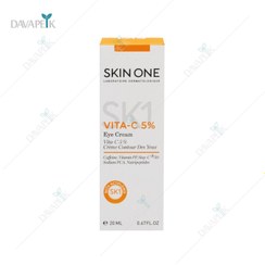 تصویر کرم دورچشم ویتامین سی 5% اسکین وان - Skin One Vita C5% Eye Cream 