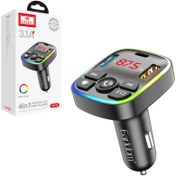 تصویر شارژر فندکی و اف ام پلیر بلوتوثی ارلدام ET-M110 Earldom ET-M110 Car MP3 Player FM Transmitter
