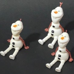 تصویر فیگور آدم برفی انیمیشن فروزن(اولاف) 