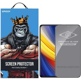 تصویر گلس Privacy حریم شخصی Xiaomi Poco X3 Pro مارک Mietubl Xiaomi Poco X3 Pro Mietubl Privacy Glass Screen Protector