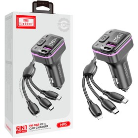 تصویر شارژر فندکی + FM Player بلوتوثی Earldom ET-M95 