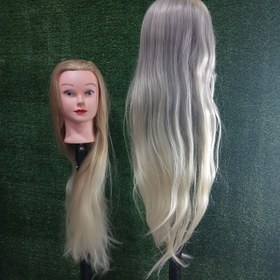 تصویر کله مانکن شینیون بافت 