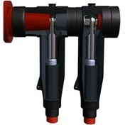 تصویر سرکابل چپقی (پلاگین)انشعابی(دوبل)-با قابلیت اتصال Elbow (90درجه) به بوشینگ 630-1250 آمپر-(Type C)مدل 804PB 