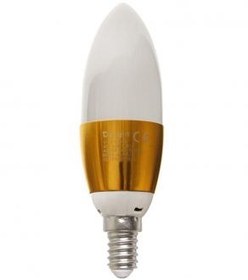 تصویر دیلایت لامپ شمعی ال ای دی 4 وات‌ پایه E14 آفتابی 