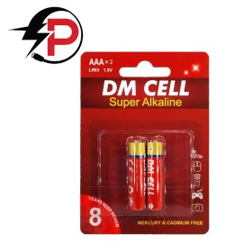 تصویر باتری نیم قلمی آلکالاین 1.5 ولت DM CELL 