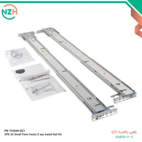 تصویر PN 733660-B21 HPE 2U Small Form Factor Easy Install Rail Kit 