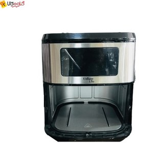 تصویر سری جدید سرخ کن یونیک لایف دو المنت بالا و پایین مدل UL-AF594 Unique Life UL-AF594 Air Fryer with Dual Top and Bottom Heating Elements