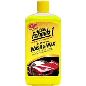 تصویر شامپو شست و شو خودرو فرمول وان مدل Wash And Wax 652815 - حجم 473 میلی لیتر 