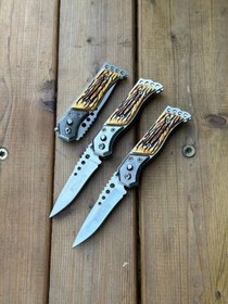 تصویر چاقوی فشاری کلمبیا طرح شاخ سایز کوچک 