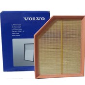 تصویر فیلتر هوای ولوو پارت نامبر VOLVO 31370089 جنیون (اصلی) VOLVO GENUINE AIR FILTER 31370089