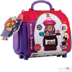 تصویر استند اسباب بازی طرح میز آرایش 